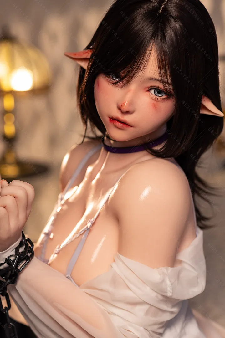 155cm (5ft1) G罩杯 混合材質性愛娃娃 Freesia, ROS 头部